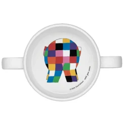 Petit Jour Taza Con Dos Asas Y Pico Extraible Azul Elmer - ^ Una Mesa