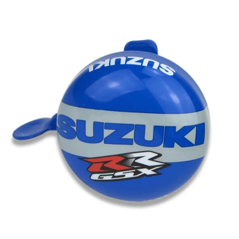Kiddimoto Timbre De Bicicleta Suzuki - ^ Cascos Y Guantes