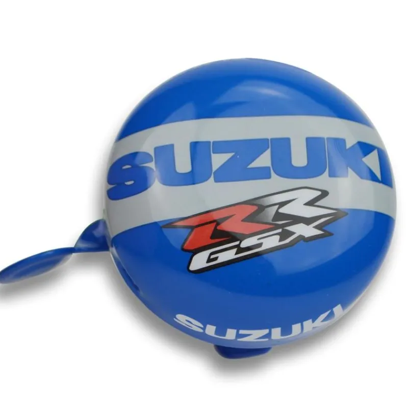 Kiddimoto Timbre De Bicicleta Suzuki - ^ Cascos Y Guantes
