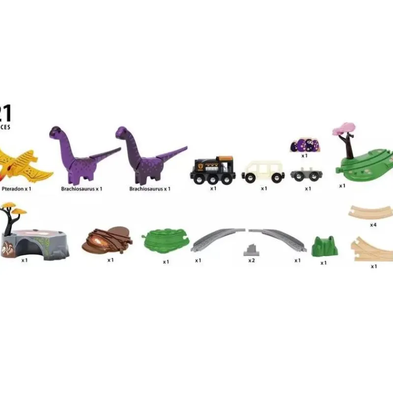 Brio Tour De Aventura Con Dinosaurios - ^ Rutas Del Tren Brio