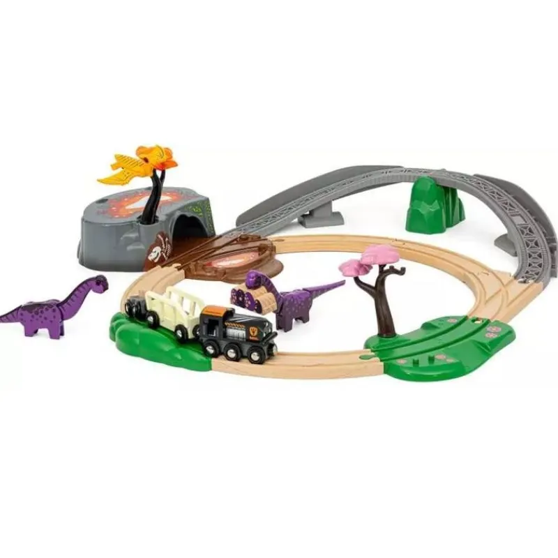 Brio Tour De Aventura Con Dinosaurios - ^ Rutas Del Tren Brio