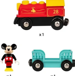 Brio Tren A Pilas De Mickey Mouse - ^ Locomotoras, Vagones Y Trenes Brio
