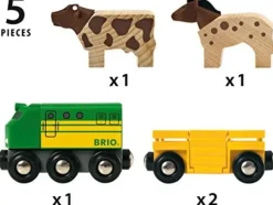 Brio Tren De Animales De Granja - ^ Locomotoras, Vagones Y Trenes Brio