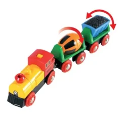 Brio Tren De Mercancias Con Luz - ^ Locomotoras, Vagones Y Trenes Brio