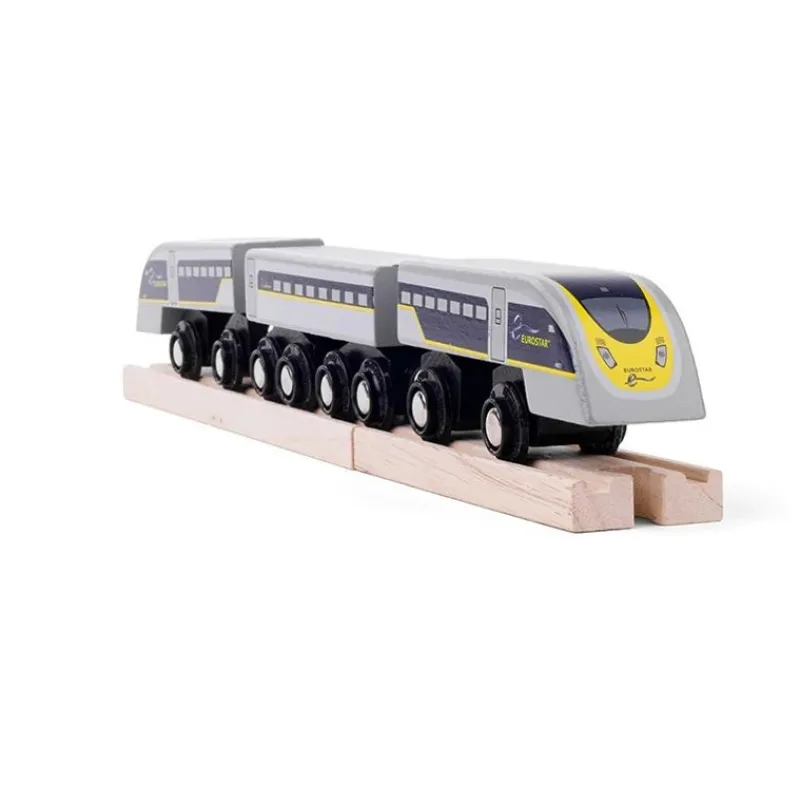 Bigjigs Toys Tren Eurostar E320 - ^ Locomotoras, Vagones Y Trenes Brio
