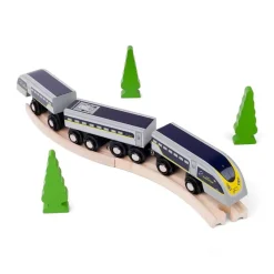 Bigjigs Toys Tren Eurostar E320 - ^ Locomotoras, Vagones Y Trenes Brio
