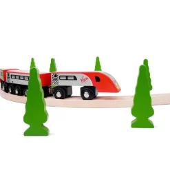 Bigjigs Toys Tren Virgin Pendolino - ^ Locomotoras, Vagones Y Trenes Brio