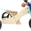 Small foot company Triciclo Sin Pedales 2 En 1 Turquesa - ^ Draisiennes Y Bicicletas De Madera