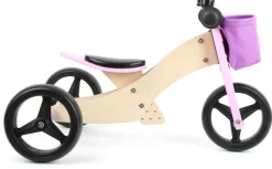 Small foot company Triciclo Sin Pedales 2 En 1 Rosa De 64 X 38 X 36 Cm - ^ Draisiennes Y Bicicletas De Madera