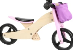 Small foot company Triciclo Sin Pedales 2 En 1 Rosa De 64 X 38 X 36 Cm - ^ Draisiennes Y Bicicletas De Madera