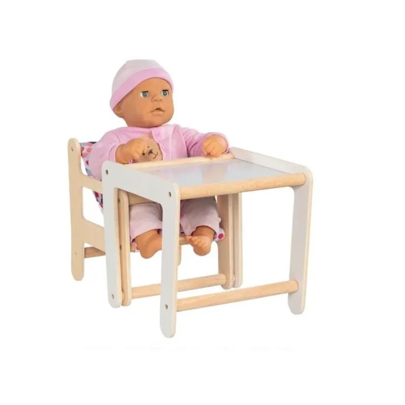 Goki Trona Para Muñecas Con Mesa 2 En 1 - ^ Cunas, Sillas De Paseo, Cochecitos...