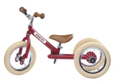 Trybike Draisienne 2 En 1 Rojo - ^ Draisiennes Y Bicicletas De Madera