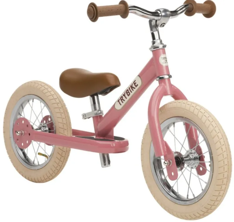 Trybike Draisienne 2 En 1 Rosa - ^ Draisiennes Y Bicicletas De Madera