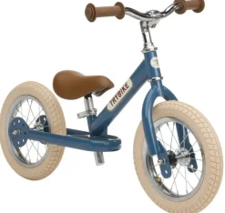 Trybike Draisienne Acero Vintage Azul Petroleo - ^ Draisiennes Y Bicicletas De Madera