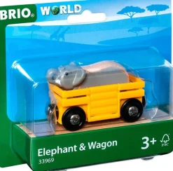 Brio Vagon De Transporte De Elefantes - ^ Locomotoras, Vagones Y Trenes Brio