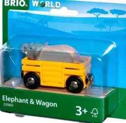 Brio Vagon De Transporte De Elefantes - ^ Locomotoras, Vagones Y Trenes Brio