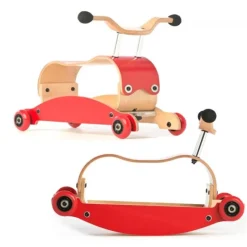 Wishbone Design Studio Wishbone Mini Flip 3 En 1 - Rojo - ^ Transportistas