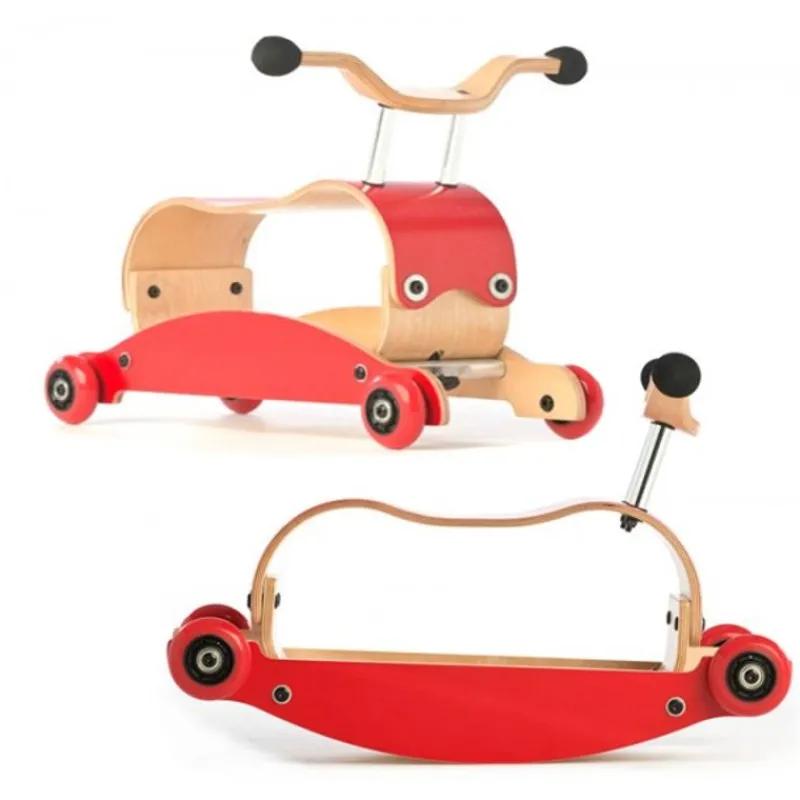 Wishbone Design Studio Wishbone Mini Flip 3 En 1 - Rojo - ^ Transportistas