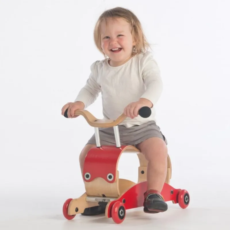 Wishbone Design Studio Wishbone Mini Flip 3 En 1 - Rojo - ^ Transportistas