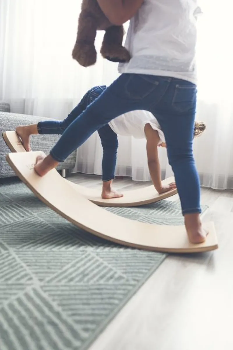 Wobbel Original Foliage Green Balance Board - ^ Juegos De Equilibrio Y Motricidad