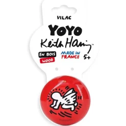 Vilac Yoyo Angel Heart Keith Haring - ^ Juegos De Patio: Canicas, Peonzas, Cuerdas De Saltar, Yoyós